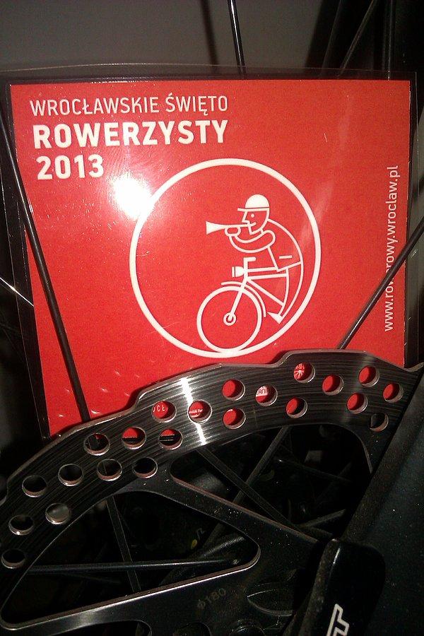 Święto Wrocławskiego Rowerzysty - szprychówka