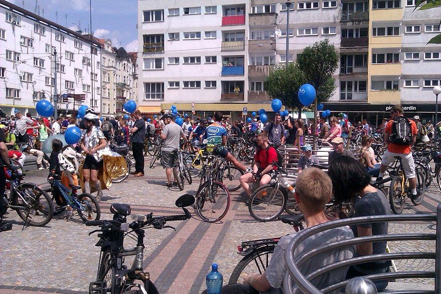Święto Wrocławskiego Rowerzysty - przed startem