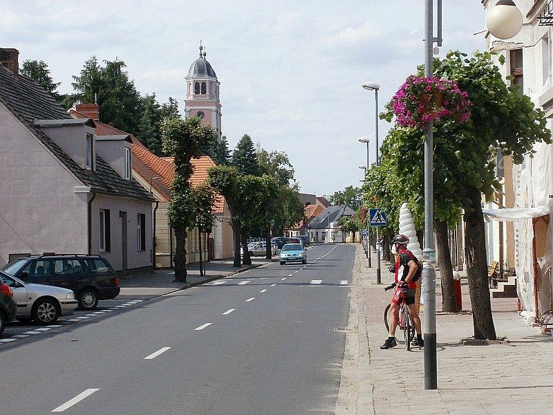 Jazda uliczkami Sierakowa