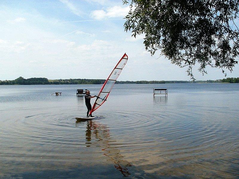 Windsurfing nad Jez. Chrzypskim