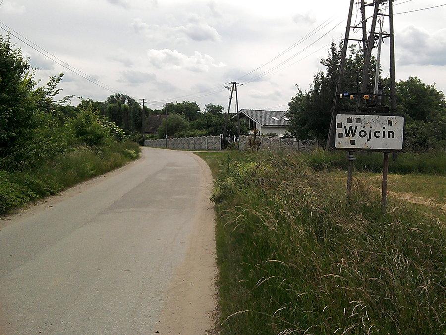 Najciekawszy odcinek prowadził przez Wójcin