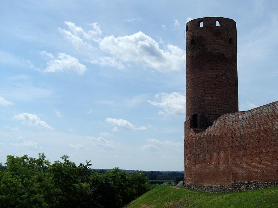 Baszta zamku w Czersku