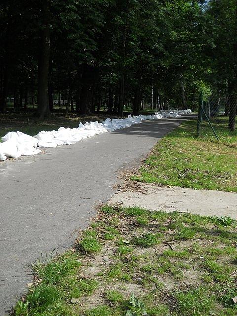 Trochę ich podtopiło