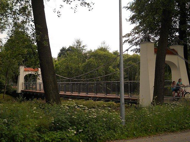 Most nad Małą Panwią na "Krupie"