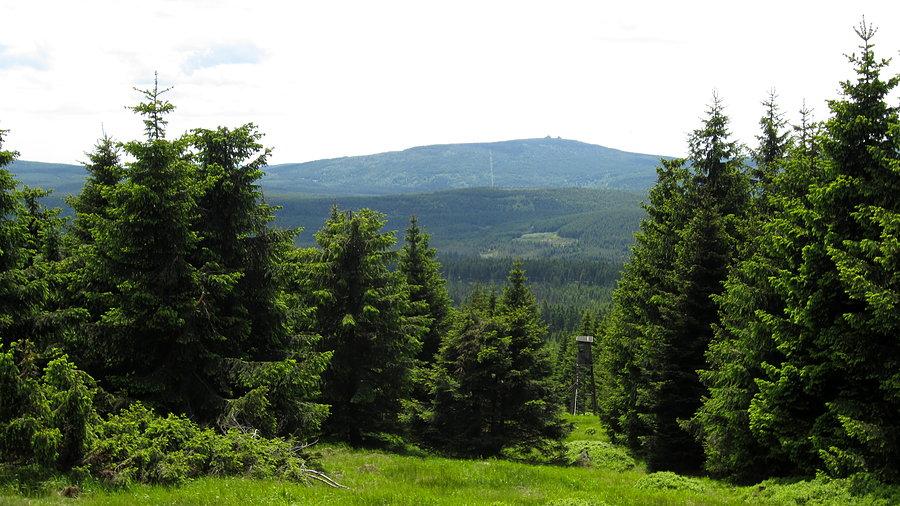 Izery - widok na stronę Czeską