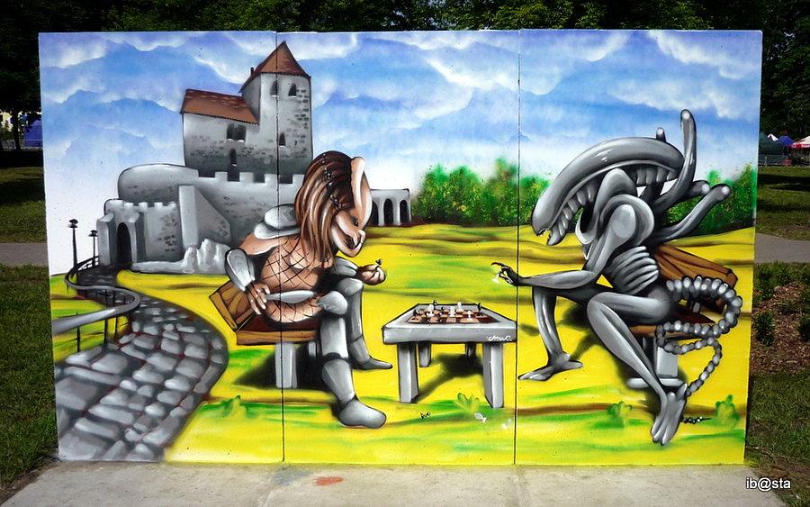 Bitwa Graffiti, Będzin 2013