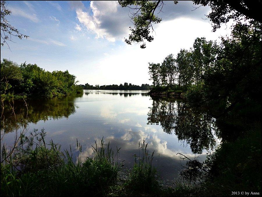 Świder wpada do Wisły 2