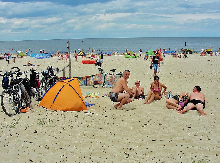 Plaża w Jantarze
