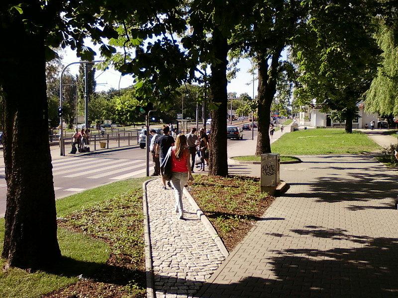 Park Staromiejski - Zachodnia