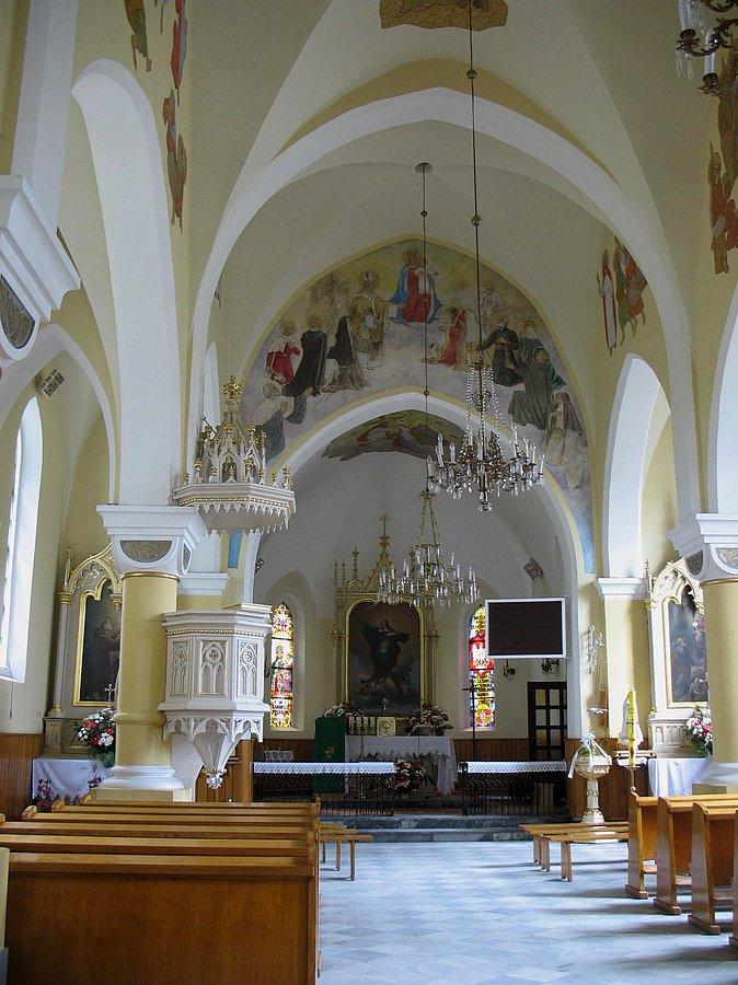 Osuchów - wnętrze kościoła