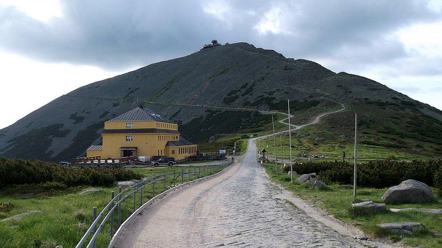 Równia pod Śnieżką i zaczynamy ostatni atak na szczyt