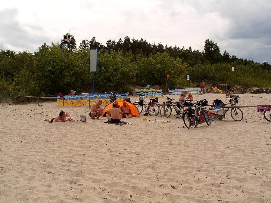 Plaża w Jantarze