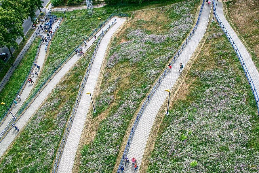Wejście na podnośnię statków w Niederfinow