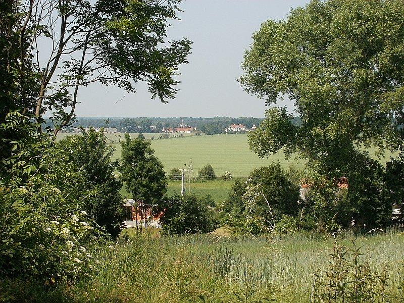 Widok na Śmiełów z oodali