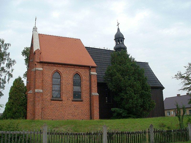 Drewniany kościół w Murzynowie Kościelnym