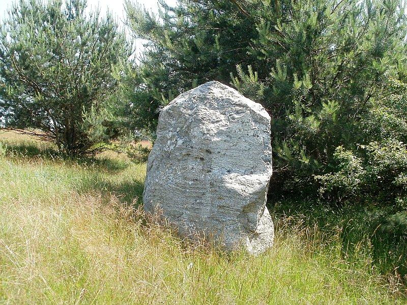 Głaz na wzgórzu waliszewskim