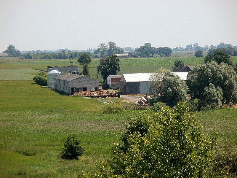 Widok ze wzgórza waliszewskiego