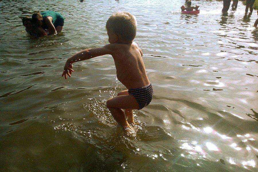 Kąpiel Kacpra na Głębokim