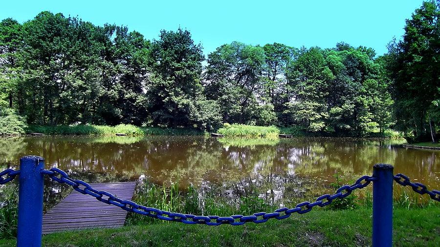 Okolice basenu w Nędzy