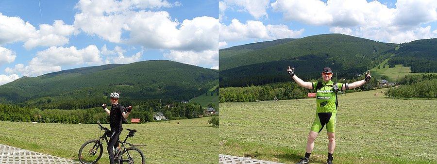 Prezentacja umięśnienia ? nie to raczej widok na Jesenniky
