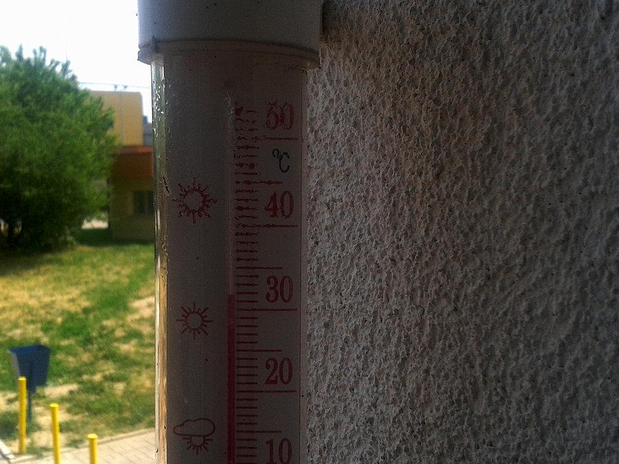 A taka była temperaturka przed wyjściewm z domu