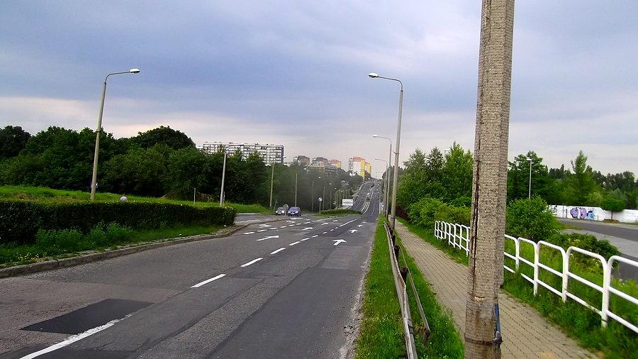 Wodzisław Śląski, jeszcze jeden podjazd i będę w domu