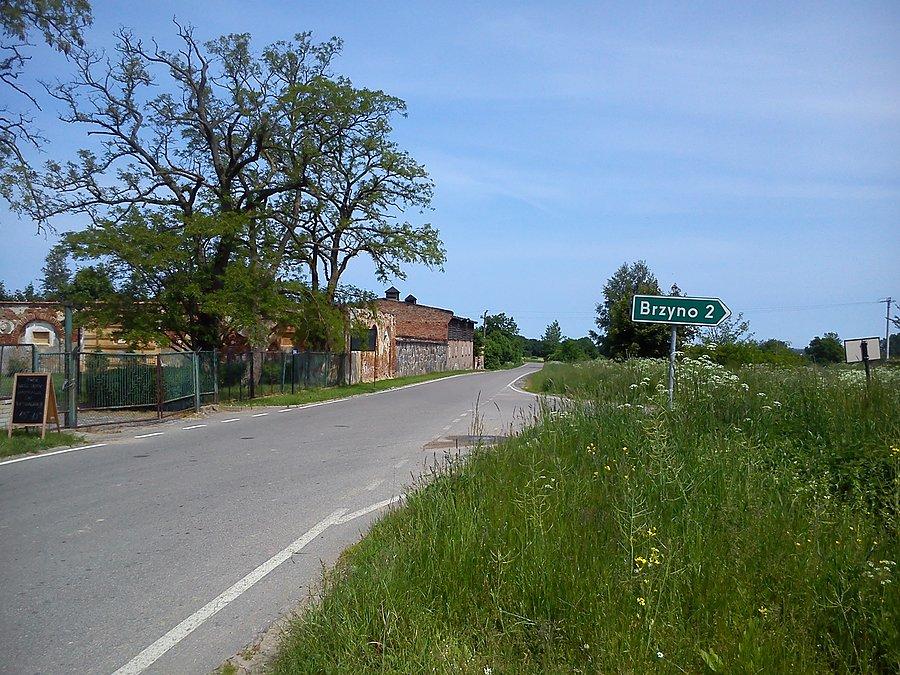 Zabudowania w Prusewie