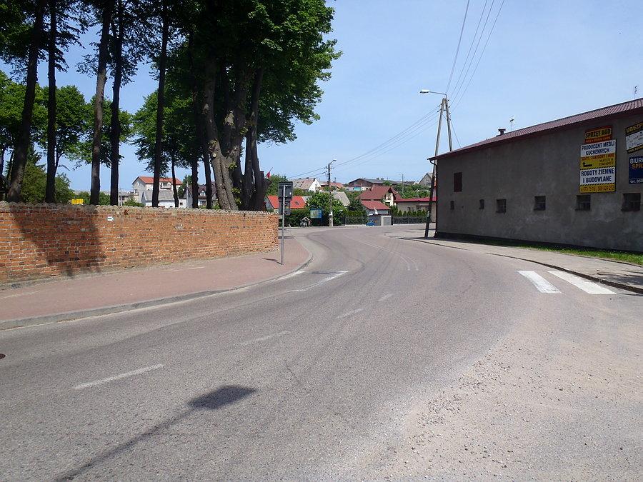 Uliczka w Żarnowcu