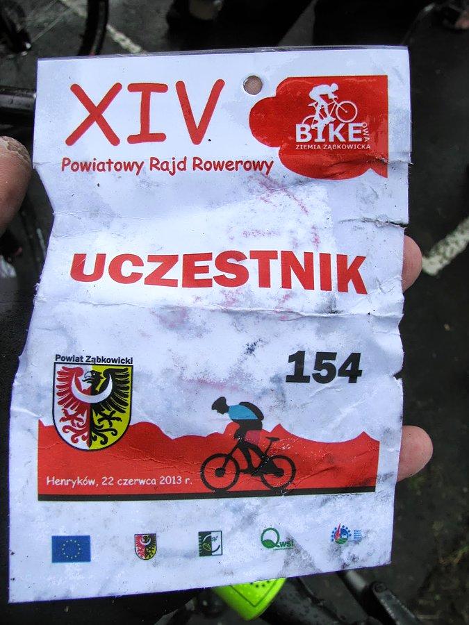 Karta uczestnika - ta się nawet zachowała ;)