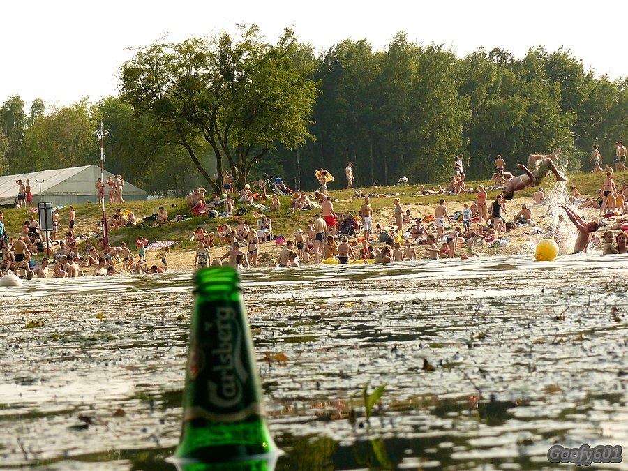Lato na czechowickiej plaży