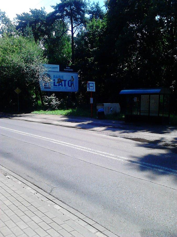 Tu skręciłam