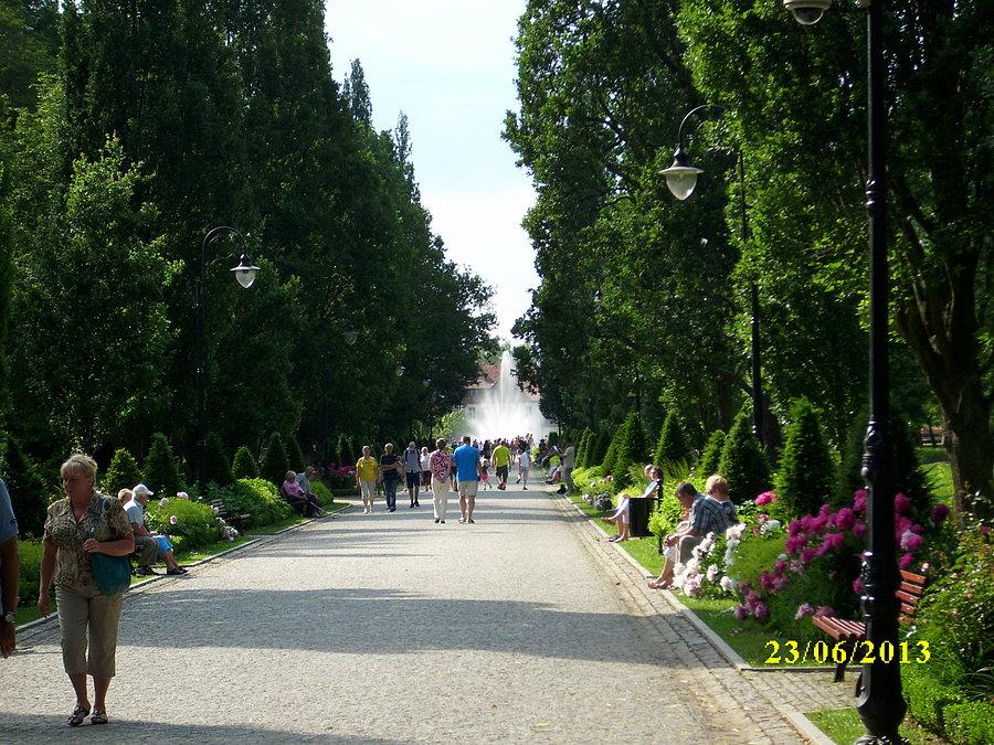 Park w Kudowie Zdrój