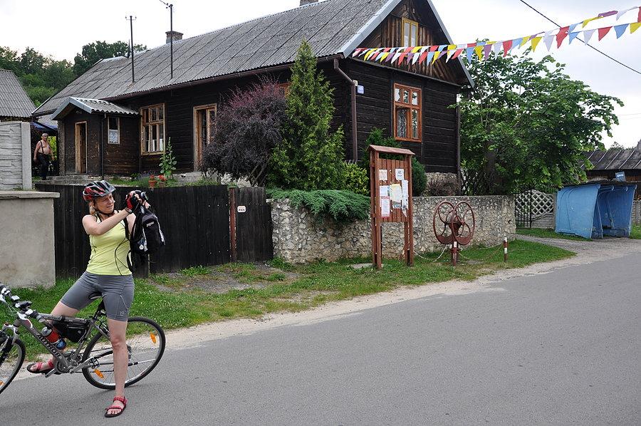 Trzebniów - typowe jurajskie chaty