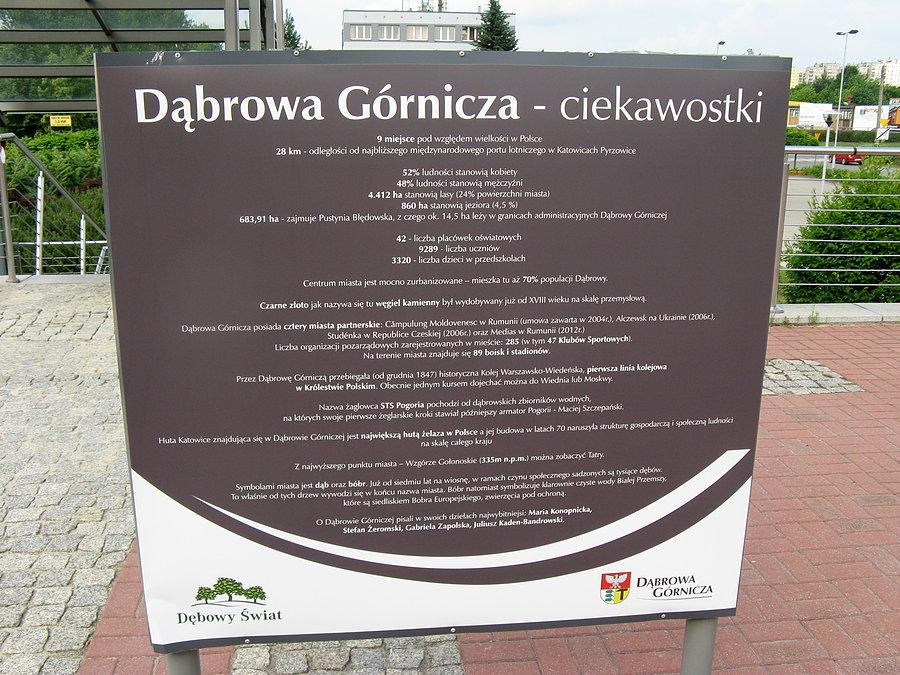 Tablica pod urzędem miasta