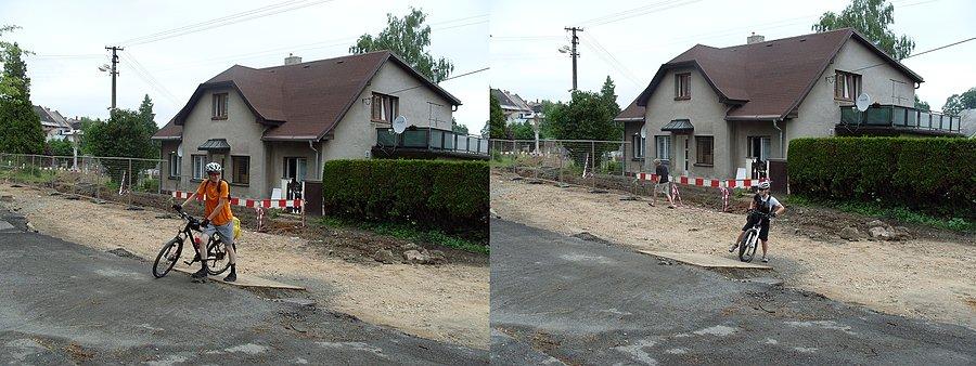 Ktoś zwiną asfalt i gdzie i jak tu jechać a to be Czesi