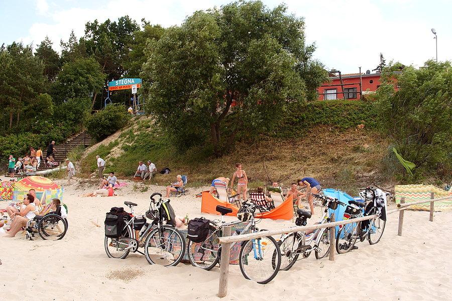Plażowanie w Stegnie