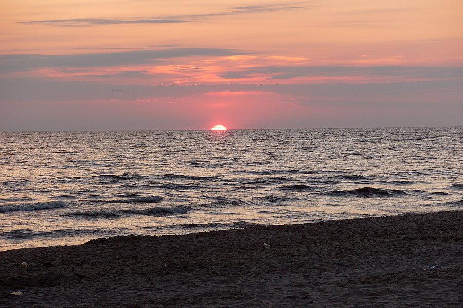 Wschód Słońca w Stegnie godzina 4.15