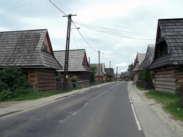 Drewniane chaty w Chochołowie