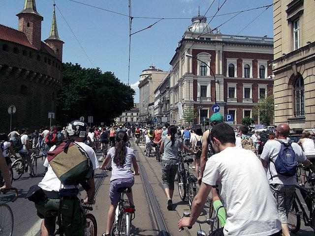 Przejazd przez centrum