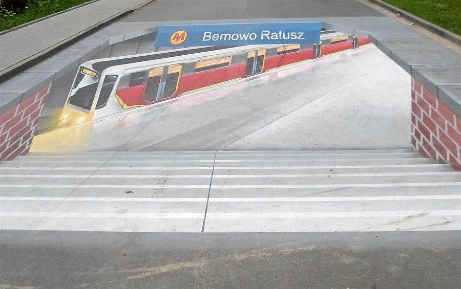 Nowa stacja metra w Warszawie :-)