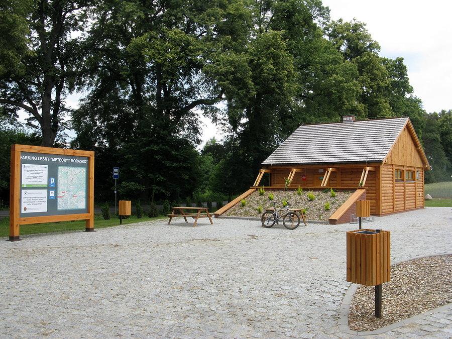 Nowy parking przy Rezerwacie Meteoryt Morasko