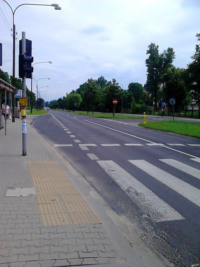 Marymoncka w piątkowe popołudnie. Zdjęcie jak u Łukasza , a wcale się nie starałam
