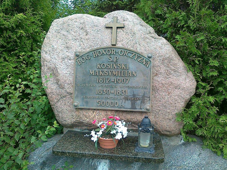 Drawsko - pomnik uciekiniera z Kamczatki