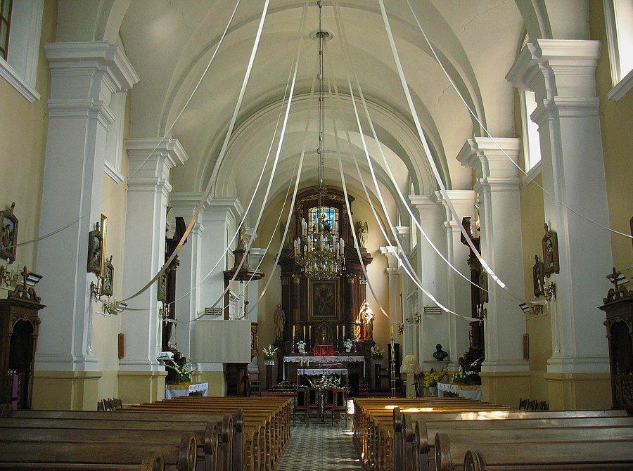 Czersk - wnętrze kościoła