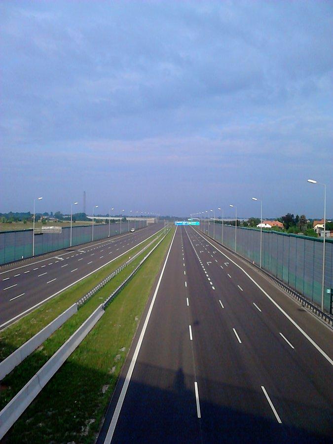 Autostrada z góry