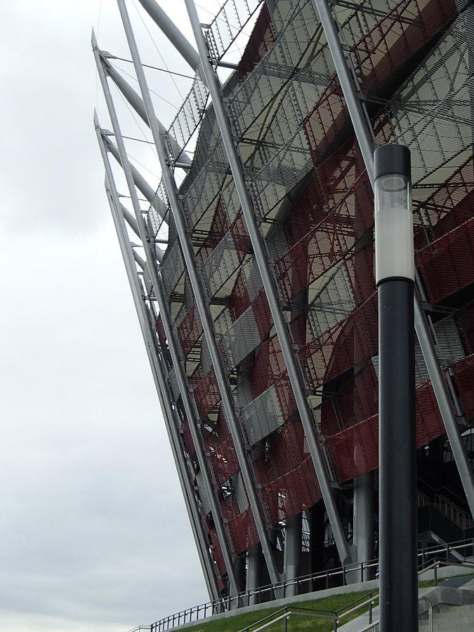 Stadion Narodowy w Warszawie - z bliska