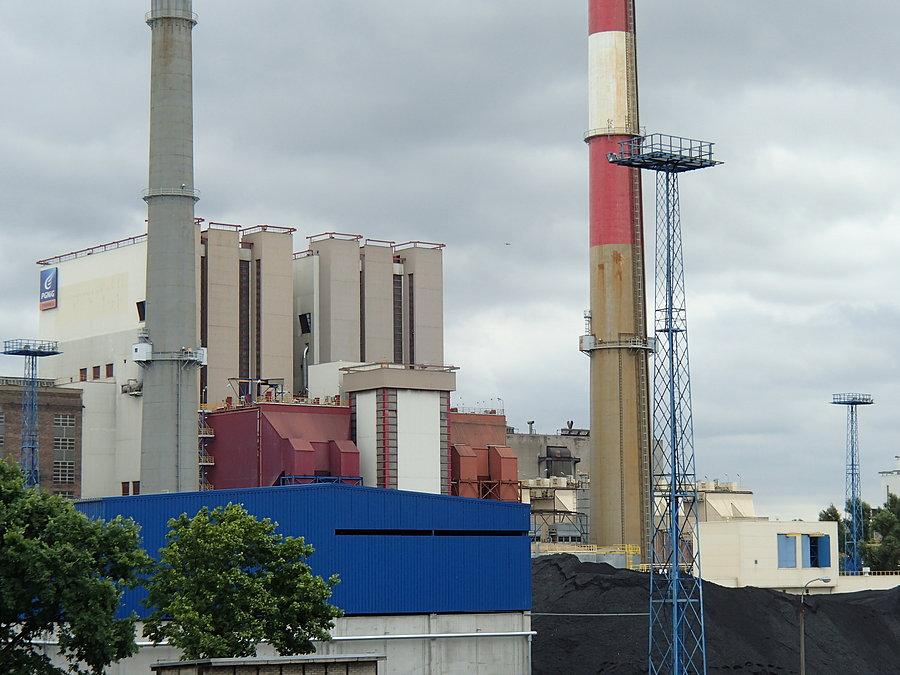 Elektrociepłownia Żerań - bliski kadr