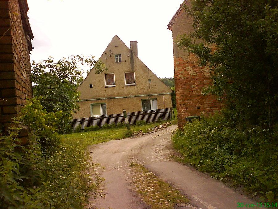 Wiejska droga... (Marszów)