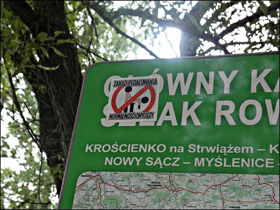 Zakaz pedałowania... ;)