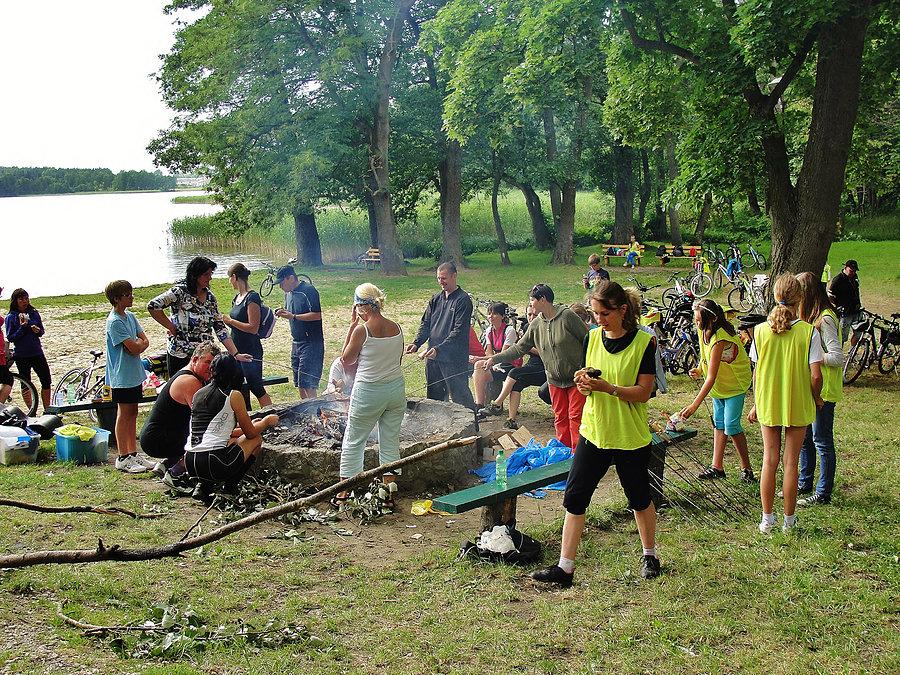 Piknik rowerowy w Turzy